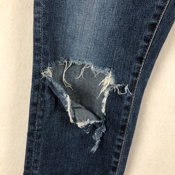 Adriano Goldschmied Women's Size 24R The Ex-Boyfriend Slim Slouchy Slim Jeans - Picture 6 of 11